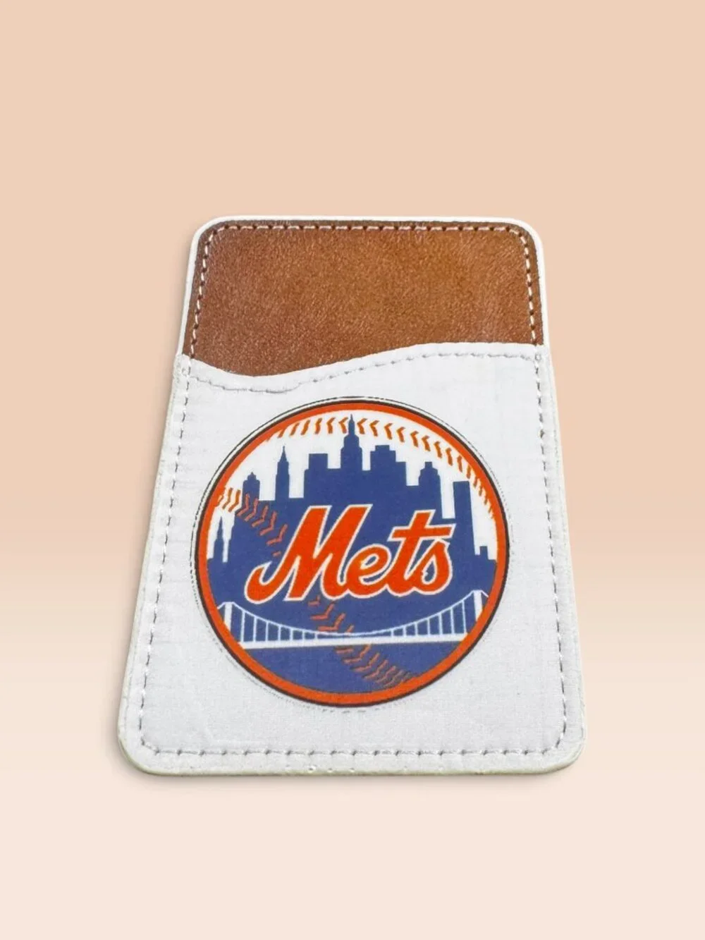 New York Mets Phone Wallet, Stick-On Card Holder